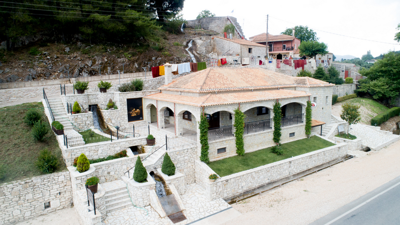 For sale in a huge area, beautifully renovated stone building with a watermill of 1712. (069)