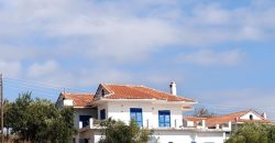 For sale a panoramic plot of 2,710.60 sq m. with two houses in Sivota, Thesprotia. 1,100,000€ (311)